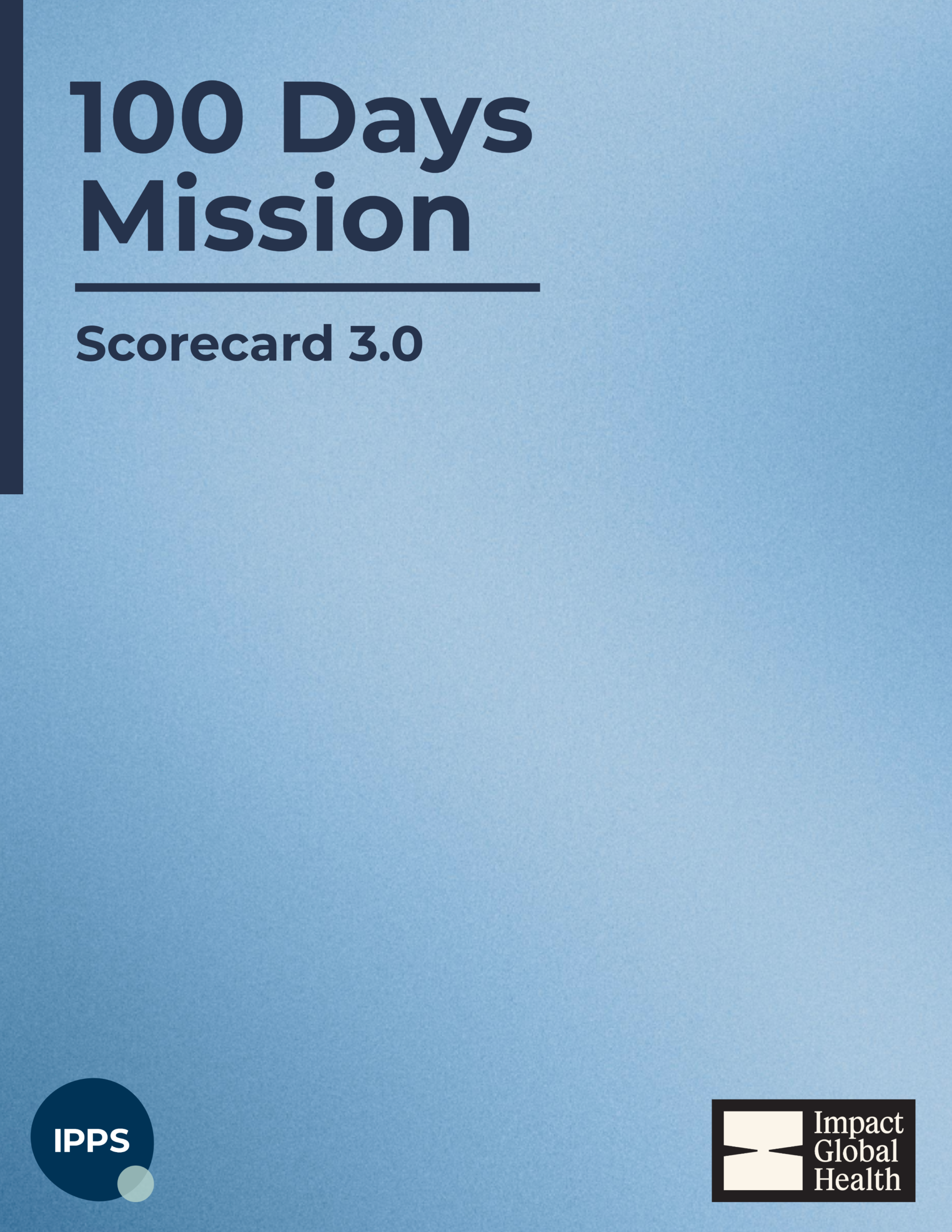 100 Days Mission Scorecard 3.0